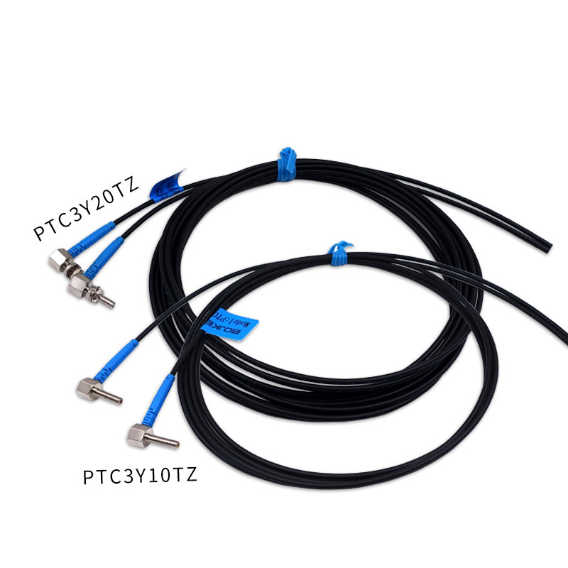 博亿光纤传感器 PTC系列工业用90度直角光感测器