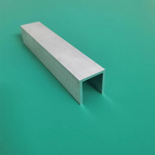20*20*2内径16mmU型槽铝合金凹槽卡槽玻璃包边U形轨道U型铝槽型材