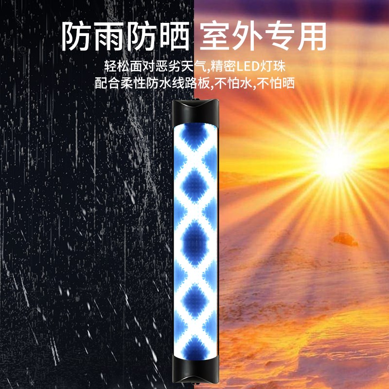 理发店转灯挂墙美发转灯led发廊专用灯出字防水网红潮店超亮灯箱