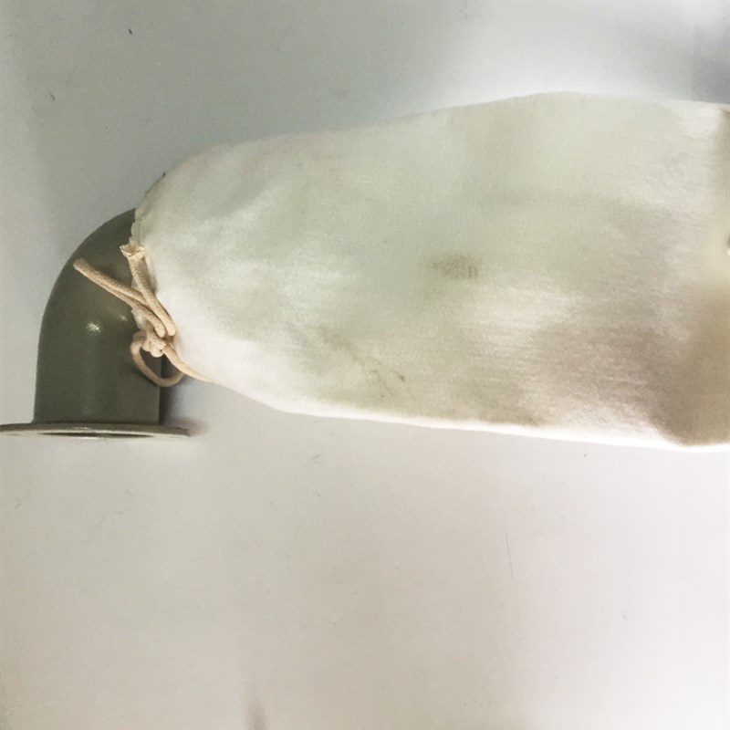 干燥机集尘袋桶盖弯头白色布袋25/50/100/200KG 烤料桶除尘袋烘干图片