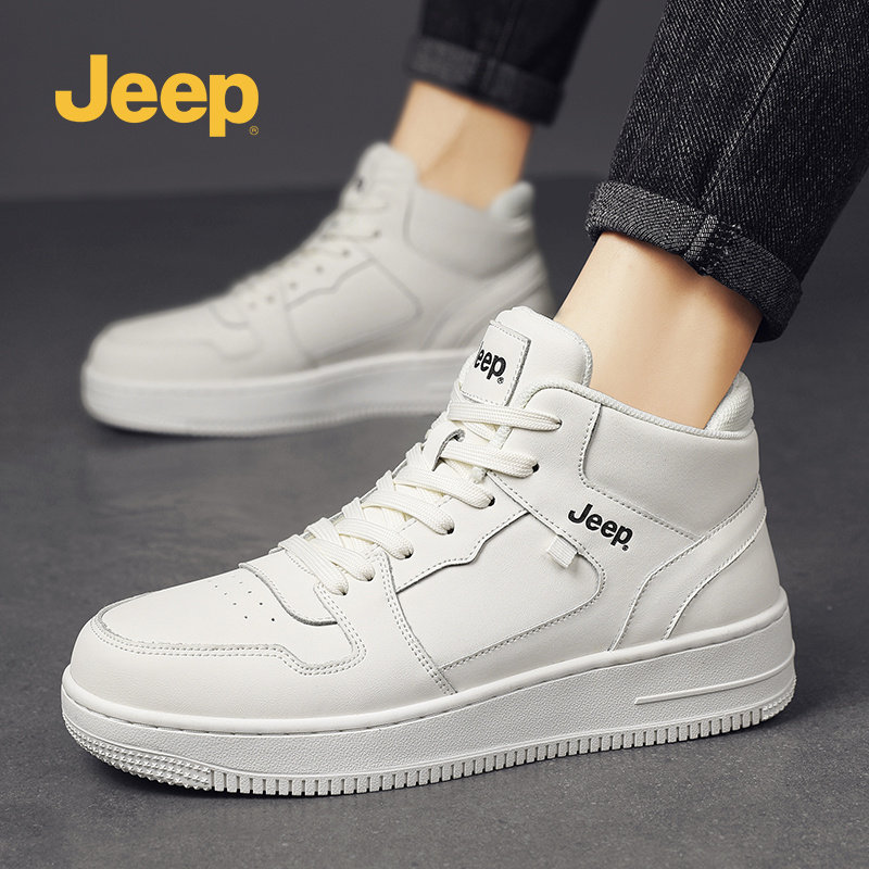 JEEP吉普2026新款男士小白鞋