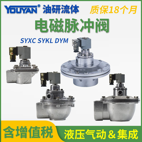 SYKL脉冲阀DYMF SYXC-J34J27J48J60J76 Y48Y60Y76Y89 DYM-II-80
