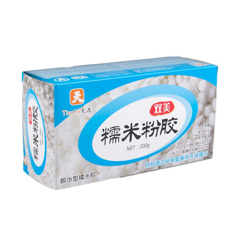 天逸糯米胶粉脱水固体糯米胶环保家用土豆粉壁画墙布墙纸壁纸胶水
