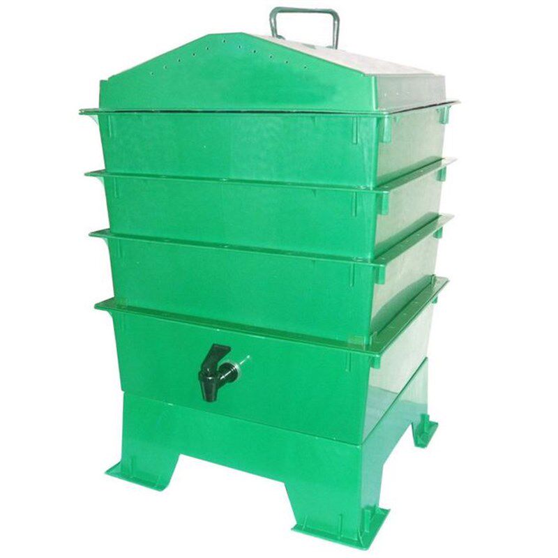 蚯蚓养殖箱 堆肥箱  蚯蚓粪 养虫箱 蚯蚓堆肥 厨余桶 有机肥