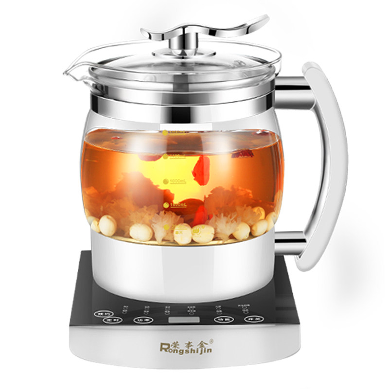 荣事金养生壶家用全自动玻璃电煮茶壶加厚煮茶器多功能养身烧水壶