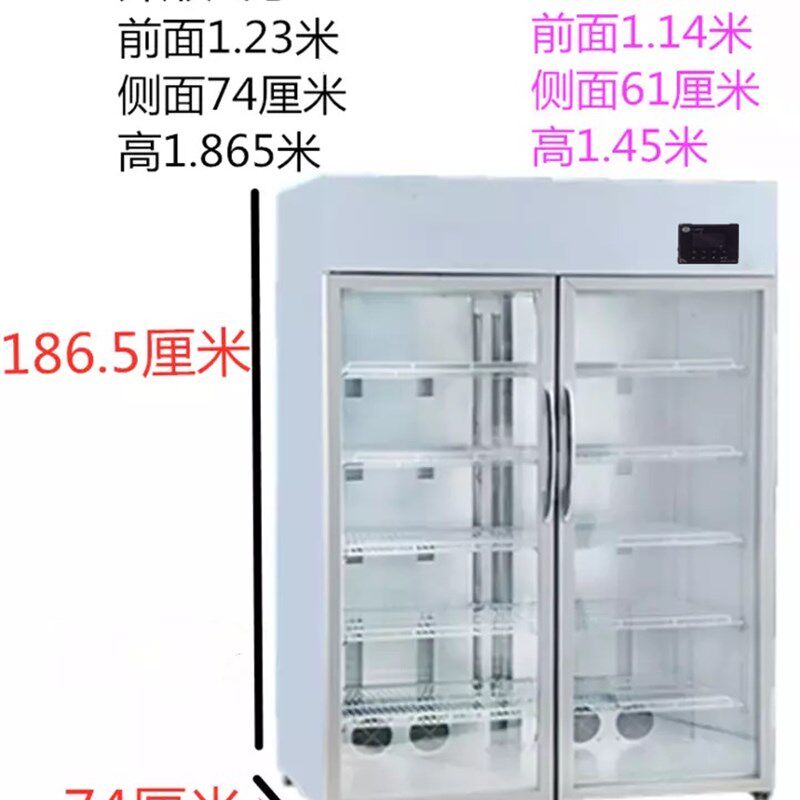 商用酒店快餐便当盒饭菜保温柜立式牛奶热饮柜熟食恒温箱加热大型