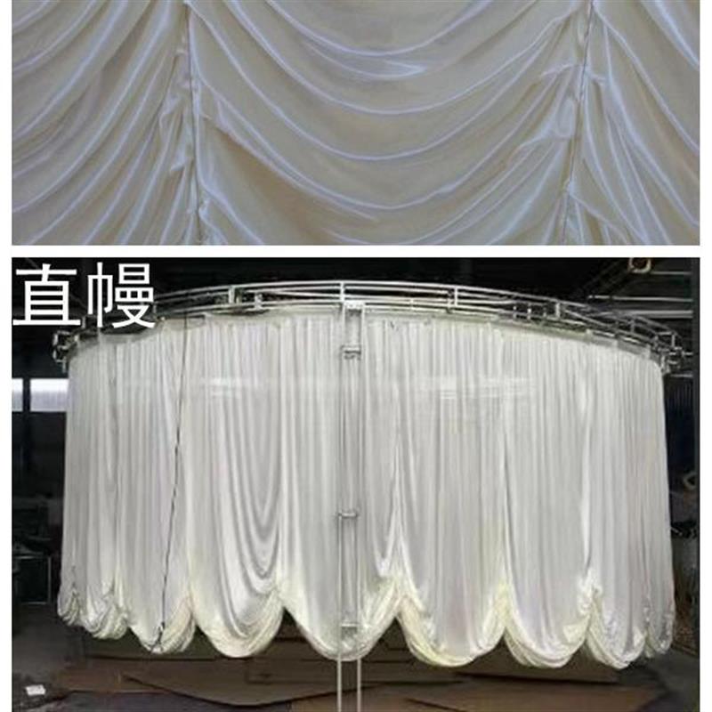 定制道具!婚庆道具电动升降圆亭幕布中式婚礼堂升降亭