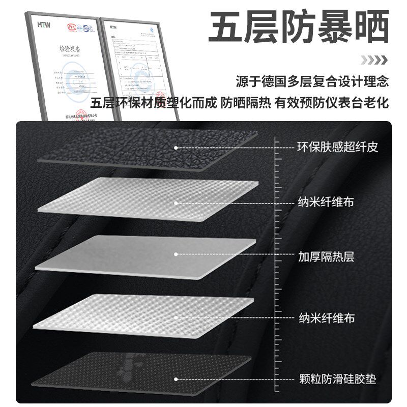 适用比亚迪海鸥专用遮阳遮光改装件用品防晒中控仪表工作台避光垫