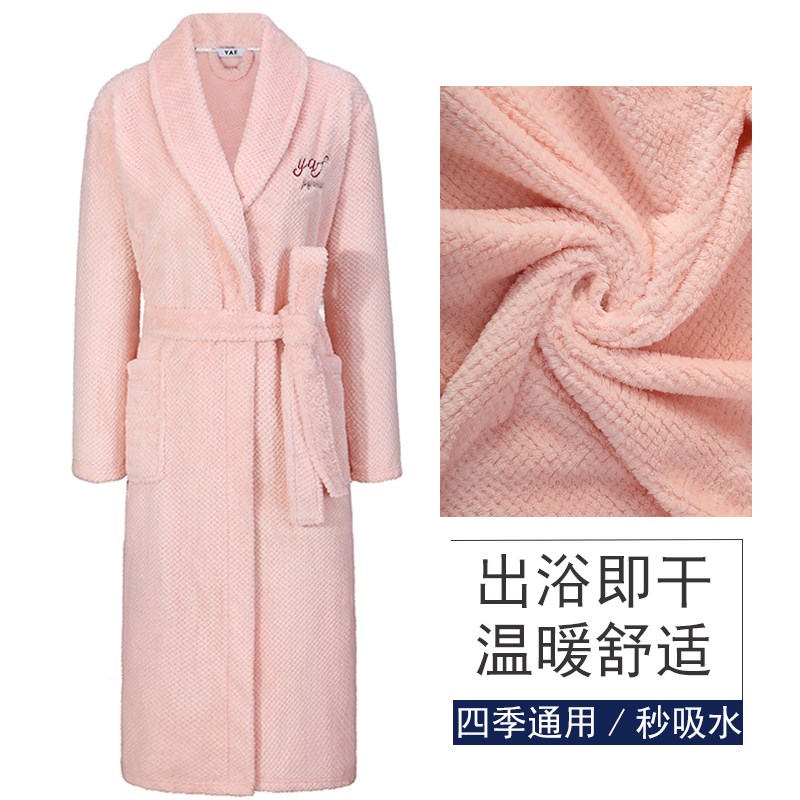2025男士浴袍洗澡穿的吸水速干四季通用浴巾可穿式情侣睡袍女浴衣