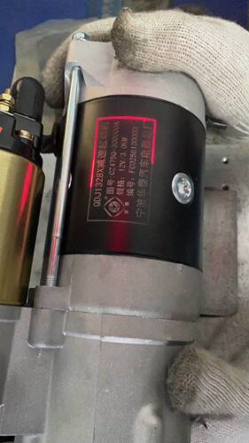 镇江四洋380J-3起动机马达QDJ1328X起动机CZ475Q-300000D起动机