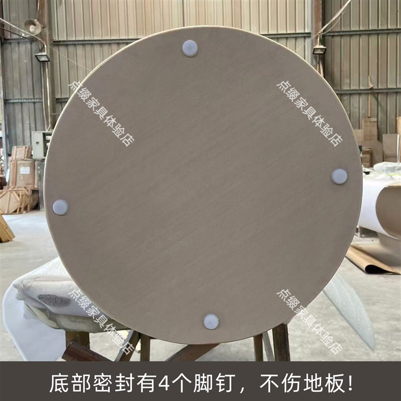 大理石圆形立柱摆件底座客厅落地高低展示台装饰墩子高端花架玄关