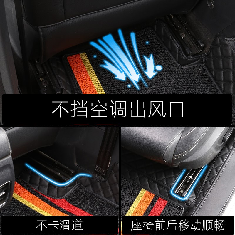 适用长安CS75PLUS逸动xtdt/CS55/CS35UNIT欧尚X5X7全包围汽车脚垫