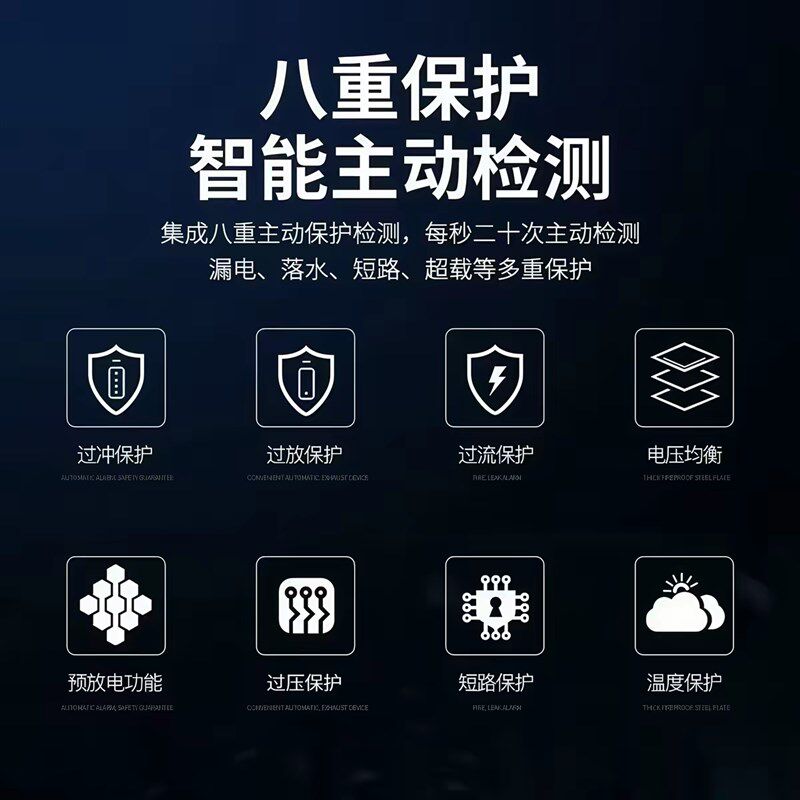 大功率12V锂电池逆变一体机48V三元轻便逆变大容量非晶车载器电瓶