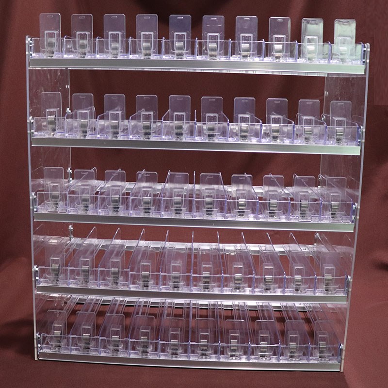 自动弹出推烟器多层直烟架 亚克力推烟器可伸缩烟柜 超市香烟展示