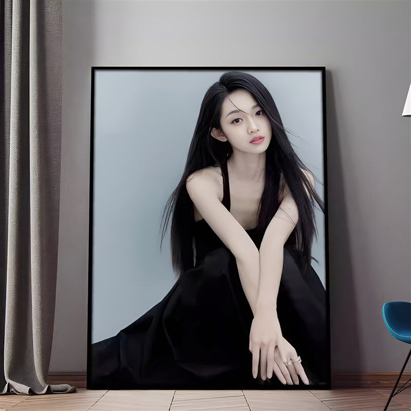 照片冲洗影楼艺术照个人写真放大做成铝合金相框 24 36寸组合挂墙