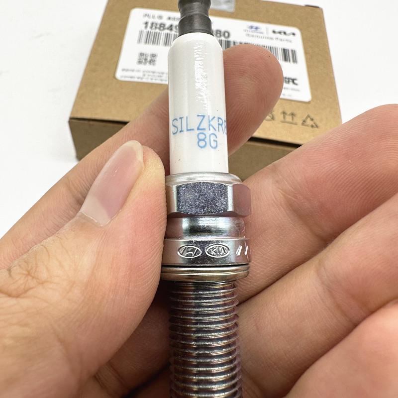 现代索九全新途胜ix25名图K4KX5凯绅1.6T排量铱铂金火花塞原装件