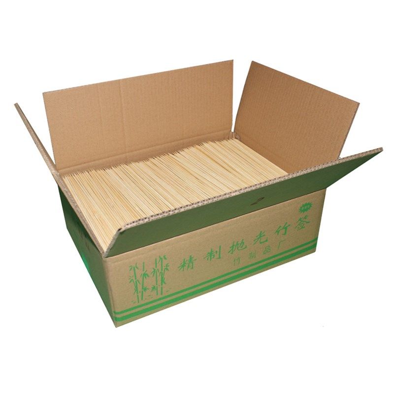 批發烧烤竹签30cm*4.0mm串串香关东煮大烧烤签鸡腿鸡翅串水果签子
