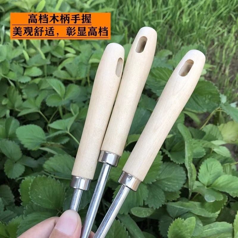 锰钢割韭菜专用工具家用除草SK5钢特快农用小镰刀菜园割蔬菜除草