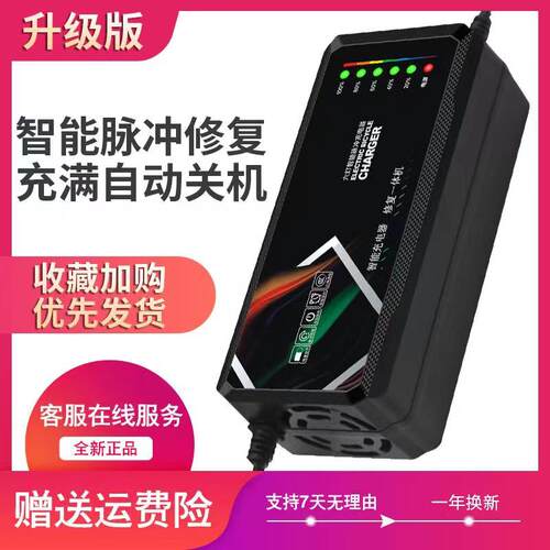 飞肯电动车电瓶充电器48V12AH60V20AH72V32Ah40A50AH原装正品通用