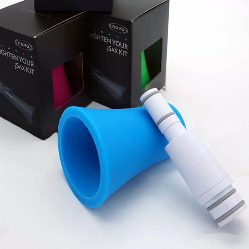 NUVO jSAX塑胶萨克斯管专用 喇叭/管颈配件套装 黑色粉色蓝色绿色
