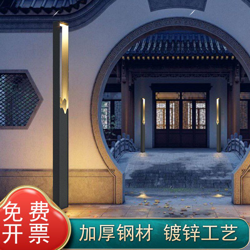 景观灯方形太阳能庭院灯柱子灯3米led园林花园别墅小区路灯户外灯