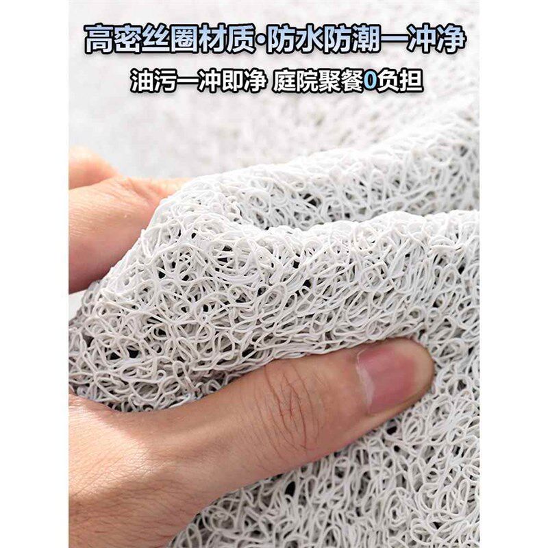 户外地垫庭院露天阳台防水防晒防滑别墅门口花园院子专用室外地毯