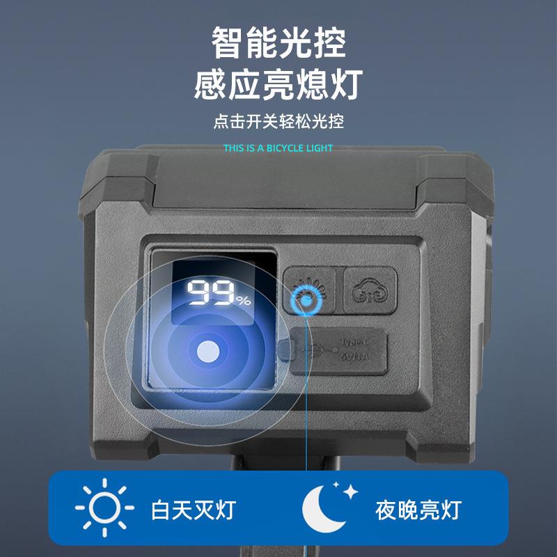 电瓶三轮车灯超亮强光led前大灯电动车夜间行车灯外置改装免接线