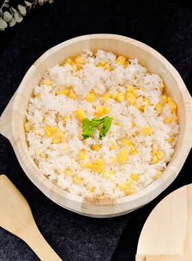 蒸饭木桶甑子纯手工蒸米饭桶餐厅大木桶饭蒸笼竹制家用杉木