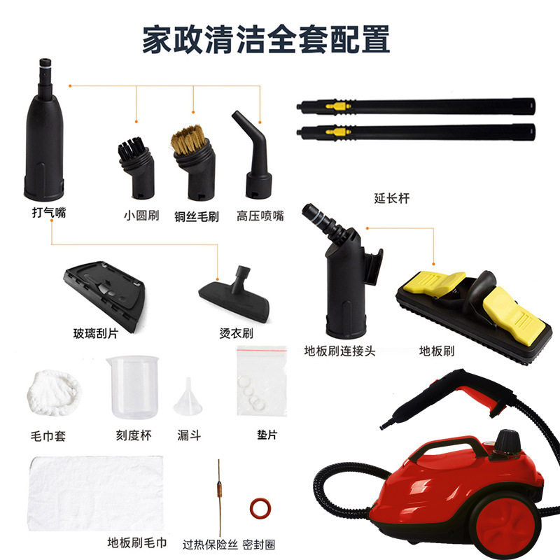 出口110V高温蒸汽清洁机汽车贴膜杀菌消毒甲醛高温高压内饰清洗机