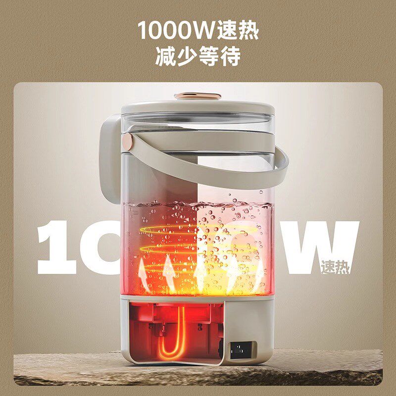 韩国电热水壶水瓶恒温保温一体3.5L智能全自动家用玻璃无胶烧饮机
