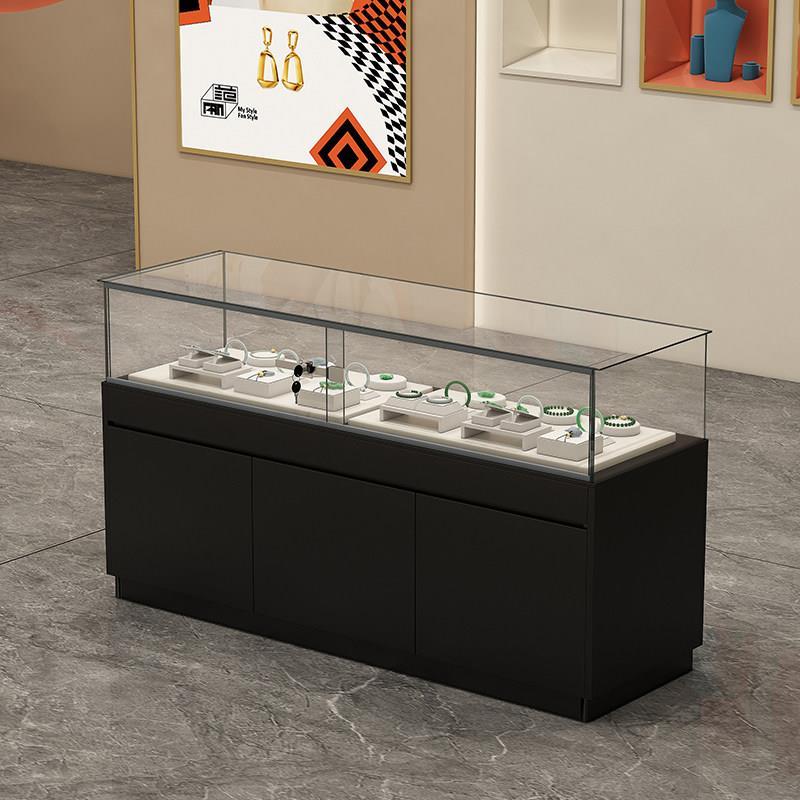 商场珠宝首饰展示柜产品展览陈列柜台手机眼镜玻璃展柜博物馆货柜