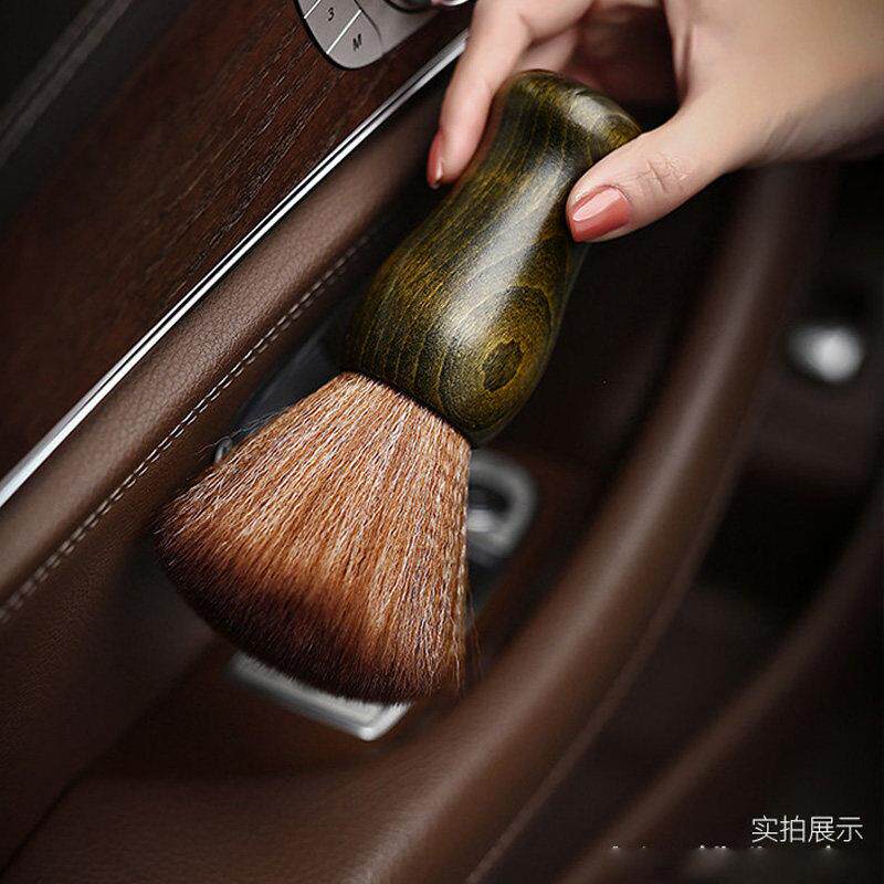 高级感汽车出风口除尘刷车用清洁软毛刷子车内饰扫灰尘擦车刷车用