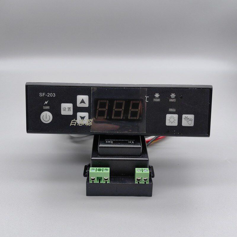 SF-203雪糕柜冰柜展示柜微电脑数字温度控制器饮料柜温控器温控仪