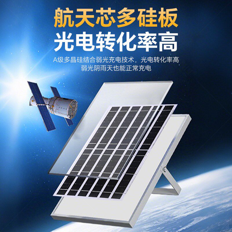 2025新款太阳能庭院灯户外家用路灯超亮照明防水充电感应LED灯泡