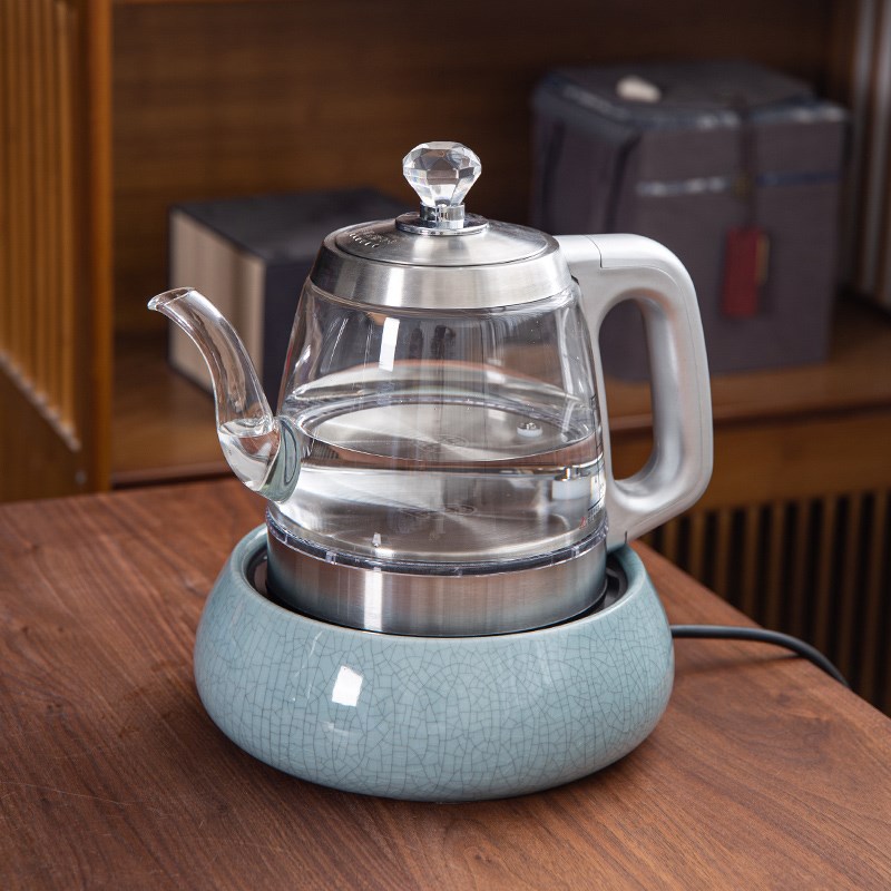 养生壶办公室小型煮茶壶全自动上水玻璃煮茶器家用多功能煮烧水壶