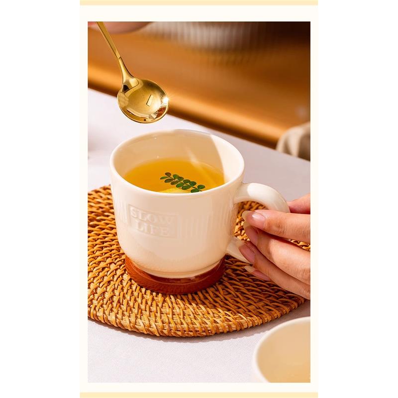雅诚德陶瓷杯具套装简约一壶四杯中轻奢套装杯具水壶套装功夫茶具
