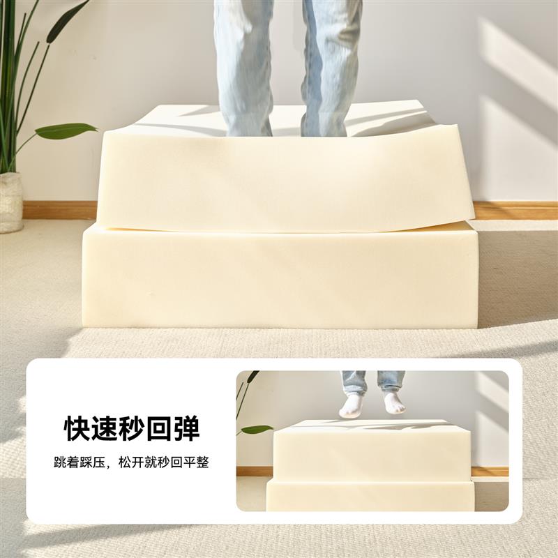 定制沙发垫60D高密度海绵垫加厚加硬飘窗垫实木沙发坐垫榻榻米垫