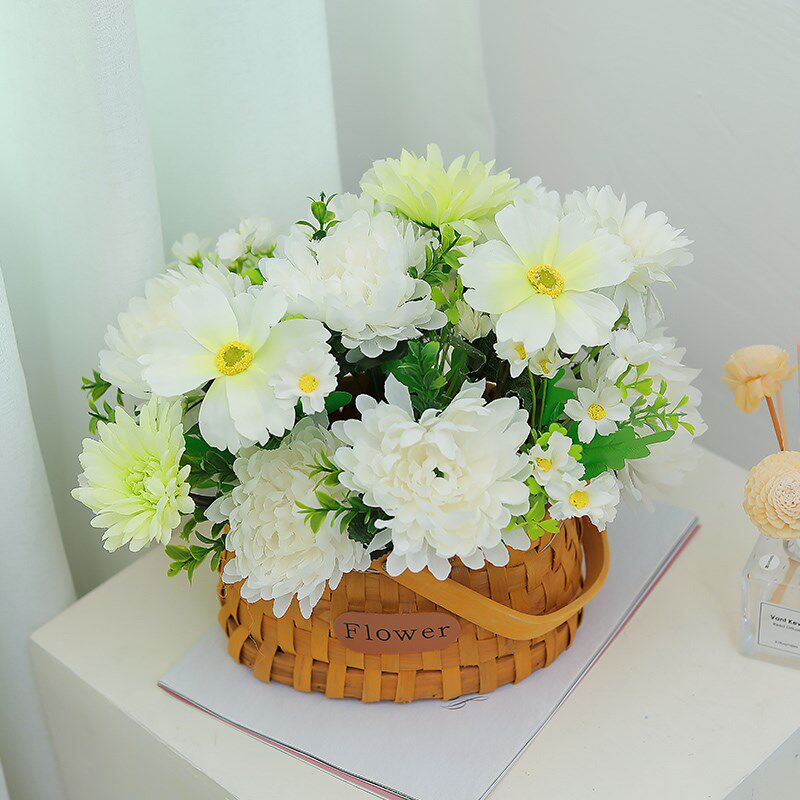 清明的塑料花清明节花束摆件祭示扫墓花墓碑祭坟花忌祀用品祭祀花