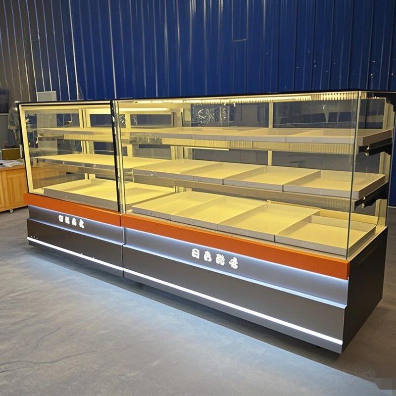 中式糕点展示柜新款蛋糕店西点冷藏商用展柜面包蛋糕柜桃酥饼干柜