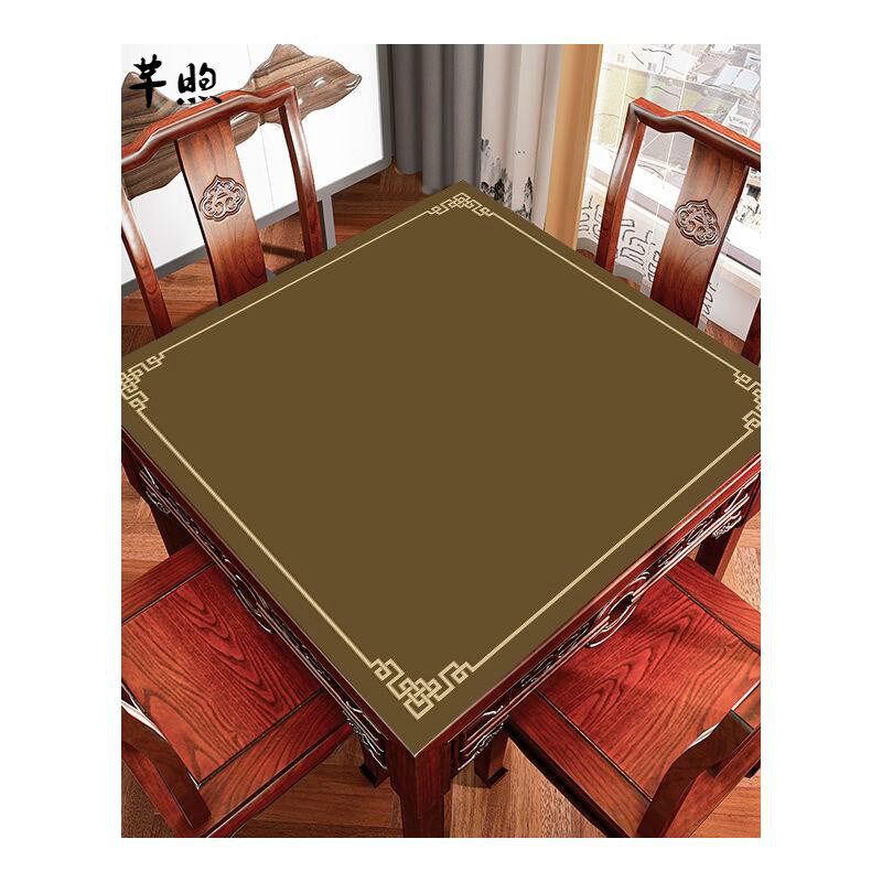 麻将桌布麻将桌桌垫正方形静音棋牌室大号垫子打扑克牌九加厚耐磨