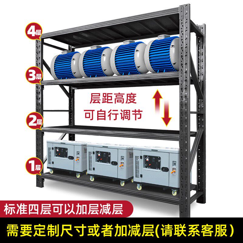 货架置物架家用多层仓储仓库储物收纳重型组装快递展示落地铁架子