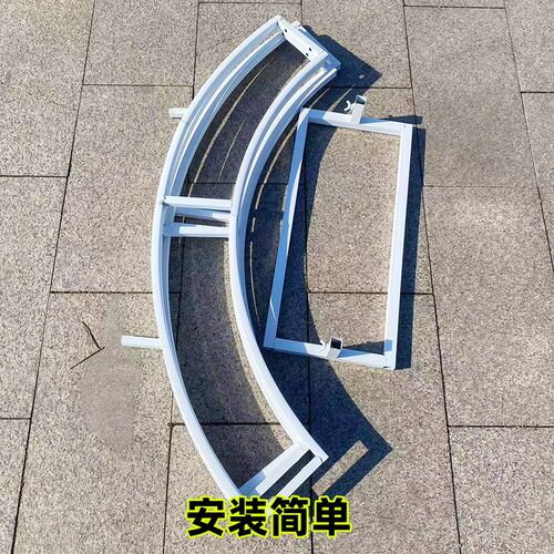 新款婚庆道具双圆背景架铁艺支架花艺气球支架婚礼舞台装饰路引架