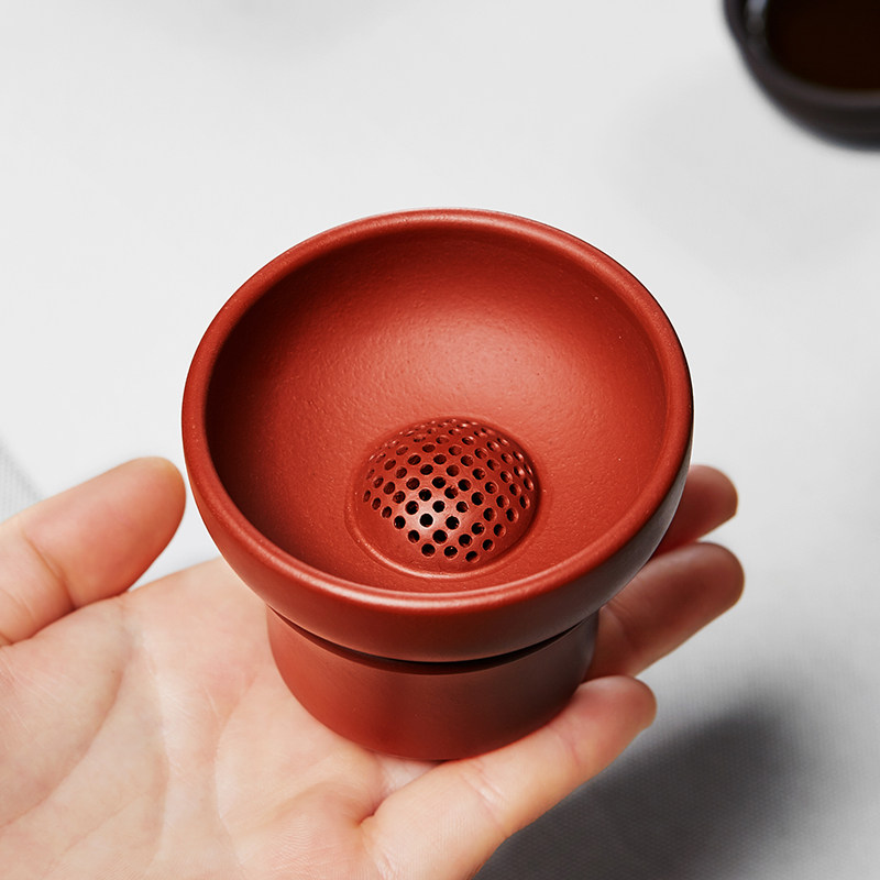 宜兴紫砂茶漏茶滤网高档大红袍茶叶过滤器功夫茶道茶具配件茶网