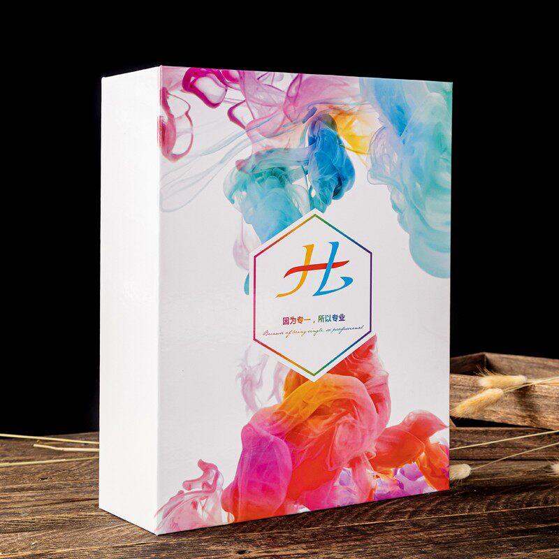 a4文件夹定制 纺织样品册 面料样本 加印logo硬壳布匹样板册 公司