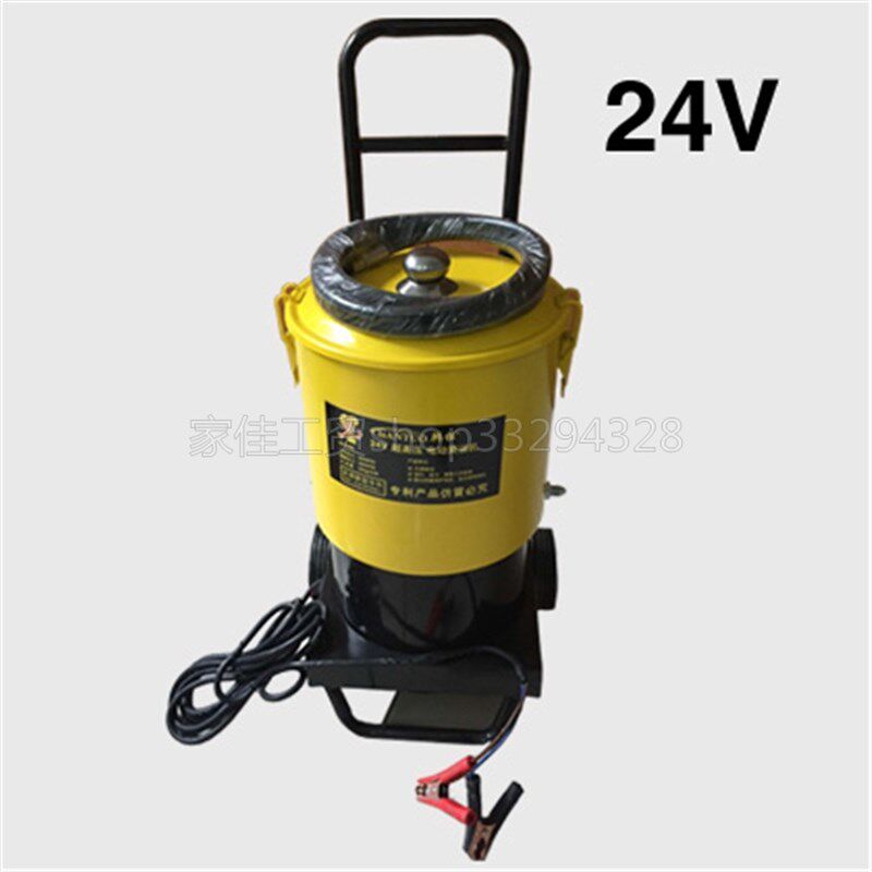 韩拓电动黄油机220V/24V/12V春高压润滑油加注枪重型注油器FY-001