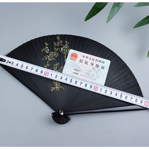 全竹扇子折扇中国风女式古风流苏小号随身便携古典汉服旗袍折叠扇