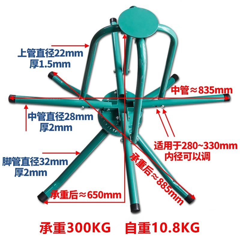 曳引机限速器电梯钢丝绳放绳器双轴承重型加厚折叠主机6/8/10mm
