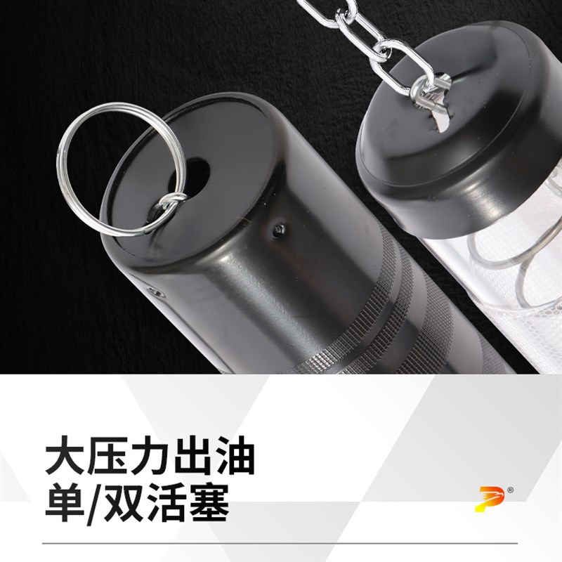 拉链透明枪毛毛虫黄油弹专用拉链枪注油器高压挖掘机收割机打油枪