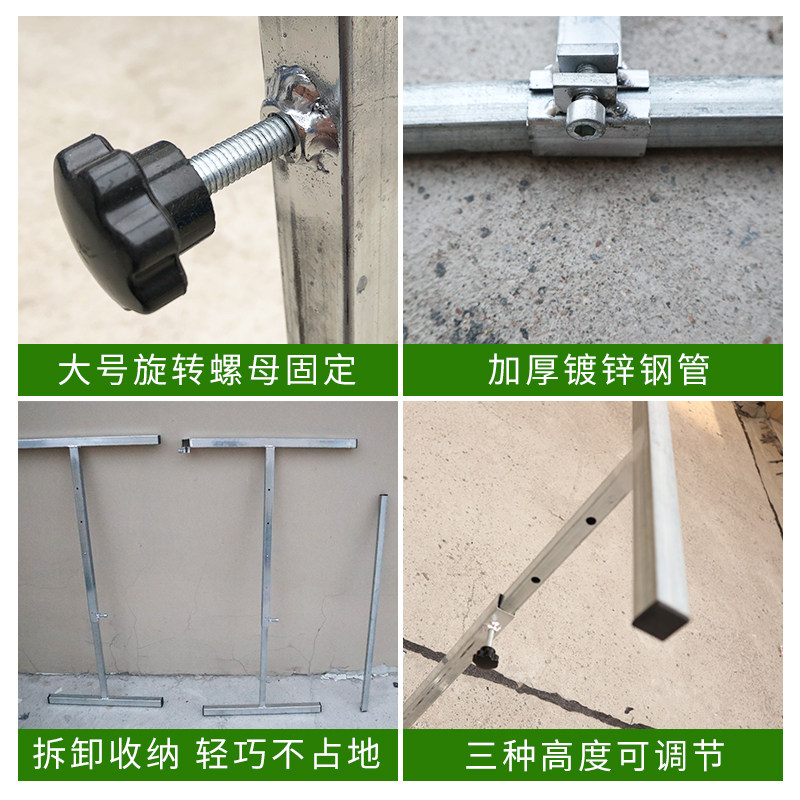 编织袋打包架子快递中转建包架服装厂流水线撑口架子可调节集包架