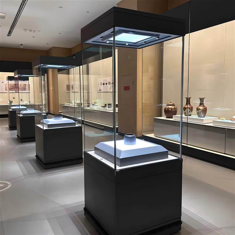 博物馆文物古董珠宝玻璃展示柜产品玉器首饰展示柜模型模型展厂家